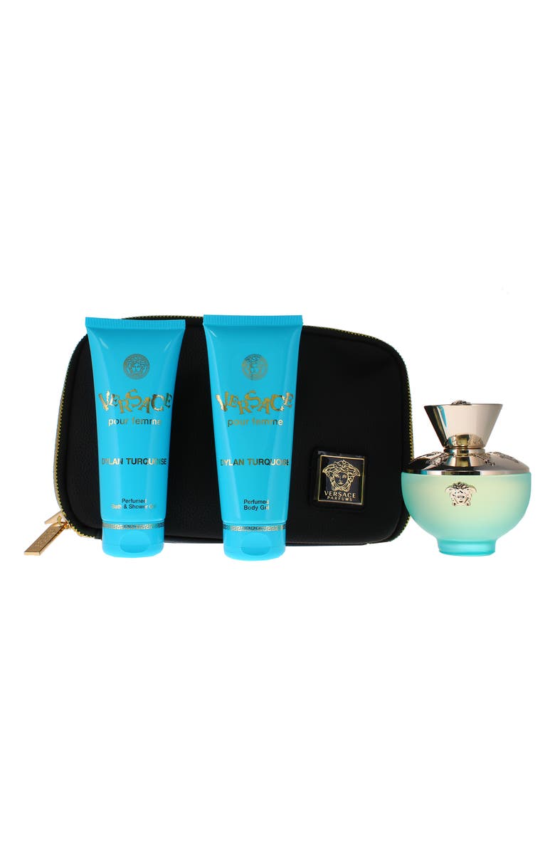 Versace Dylan Turquoise Eau de Toilette Gift Set, Main, color, 