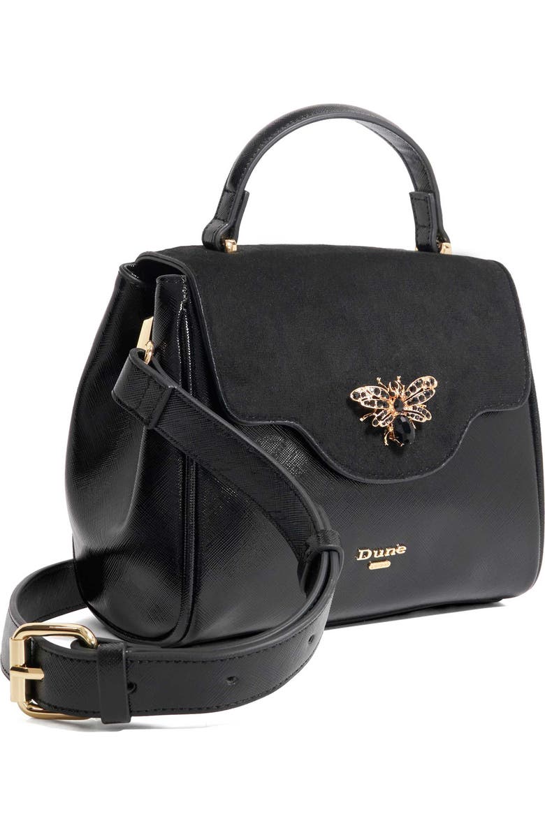 Dune London Dunebug Top Handle Satchel, Alternate, color,