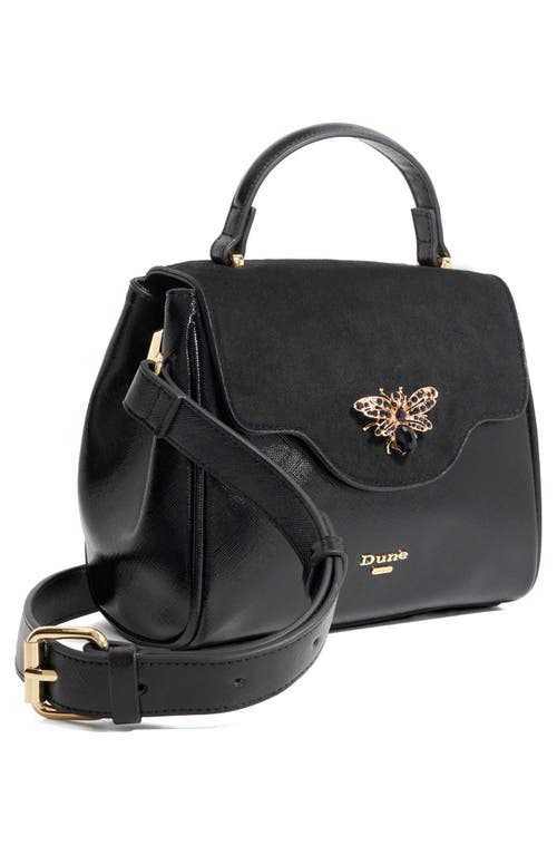 Dune London Dunebug Top Handle Satchel In Black