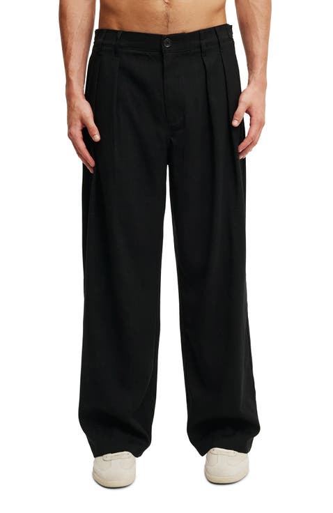 Men's Super Baggy Pleated Pant