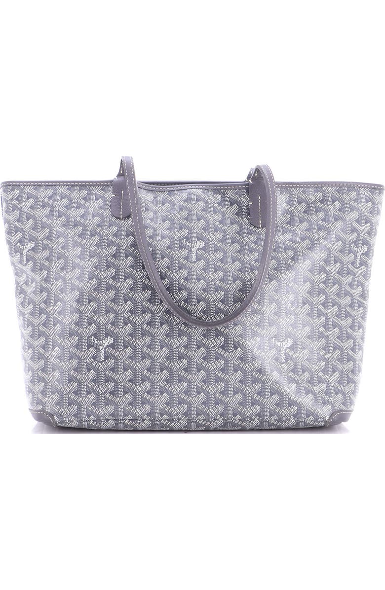 Pre-Owned Goyard Artois Tote Coated Canvas PM, Main, color, Gray