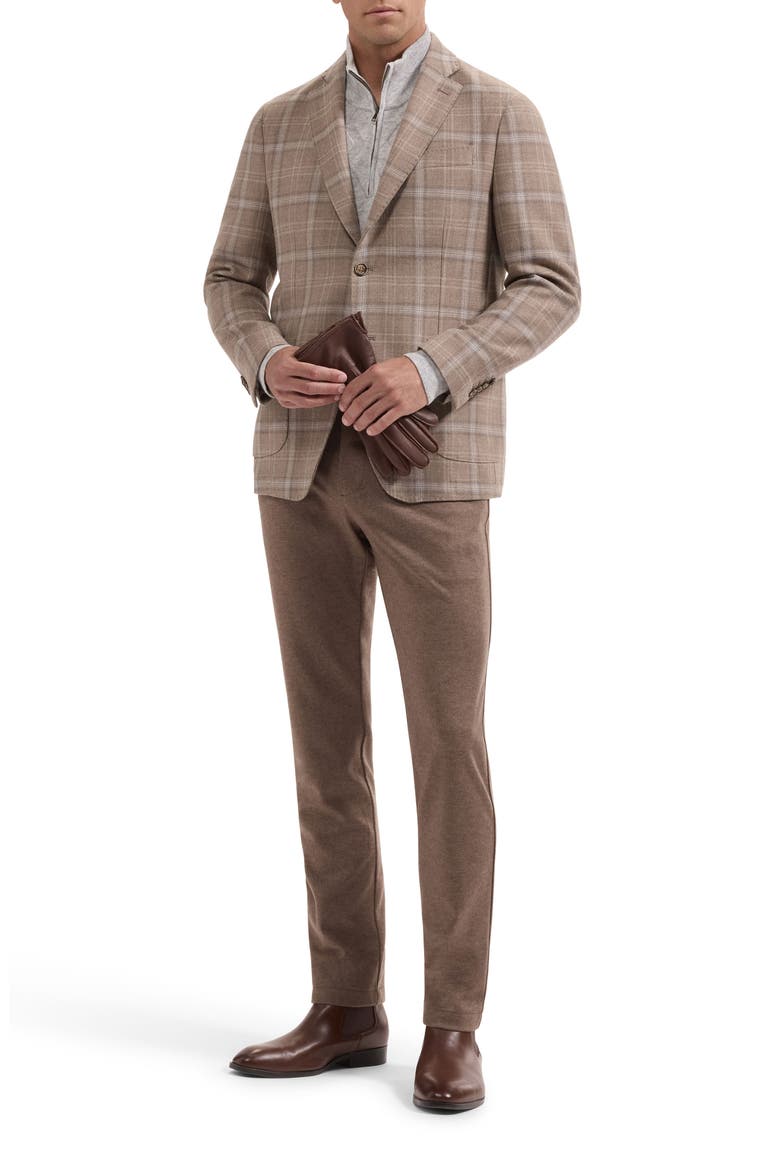 Two-Button Virgin Wool Blazer, Alternate, color, TAUPE