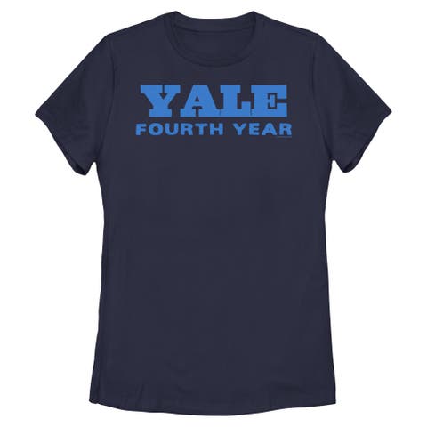 Women's Yale University Four Year Logo  Graphic T-Shirt