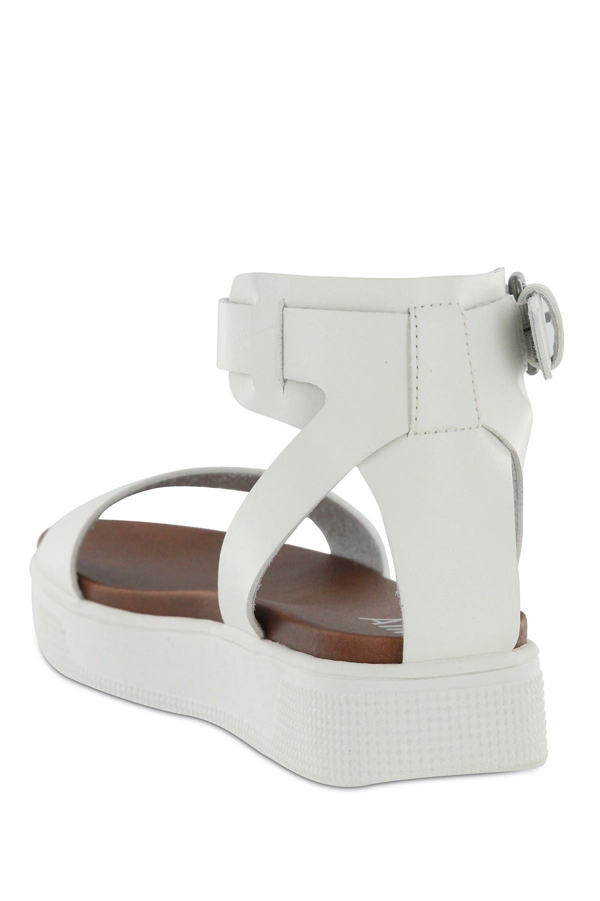 MIA Ellen Platform Sandal, Alternate, color, White