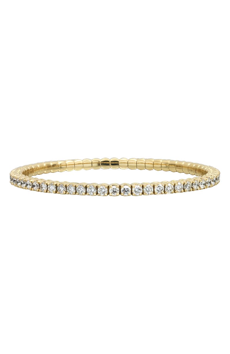 Bony Levy Audrey Diamond Stretch Bracelet, Main, color, 18K Yellow Gold