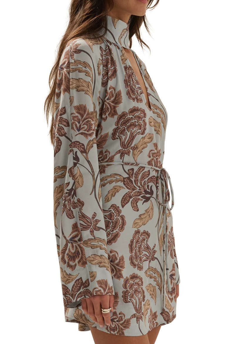 The Love Story Minidress, Alternate, color, SKY PAISLEY FLORAL