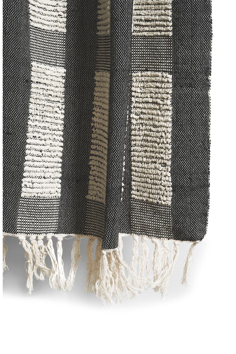 Luella Throw Blanket, Alternate, color, NATURAL / BLACK