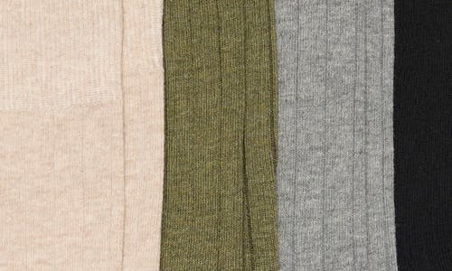 Calvin Klein Crew Dress Socks In Multi