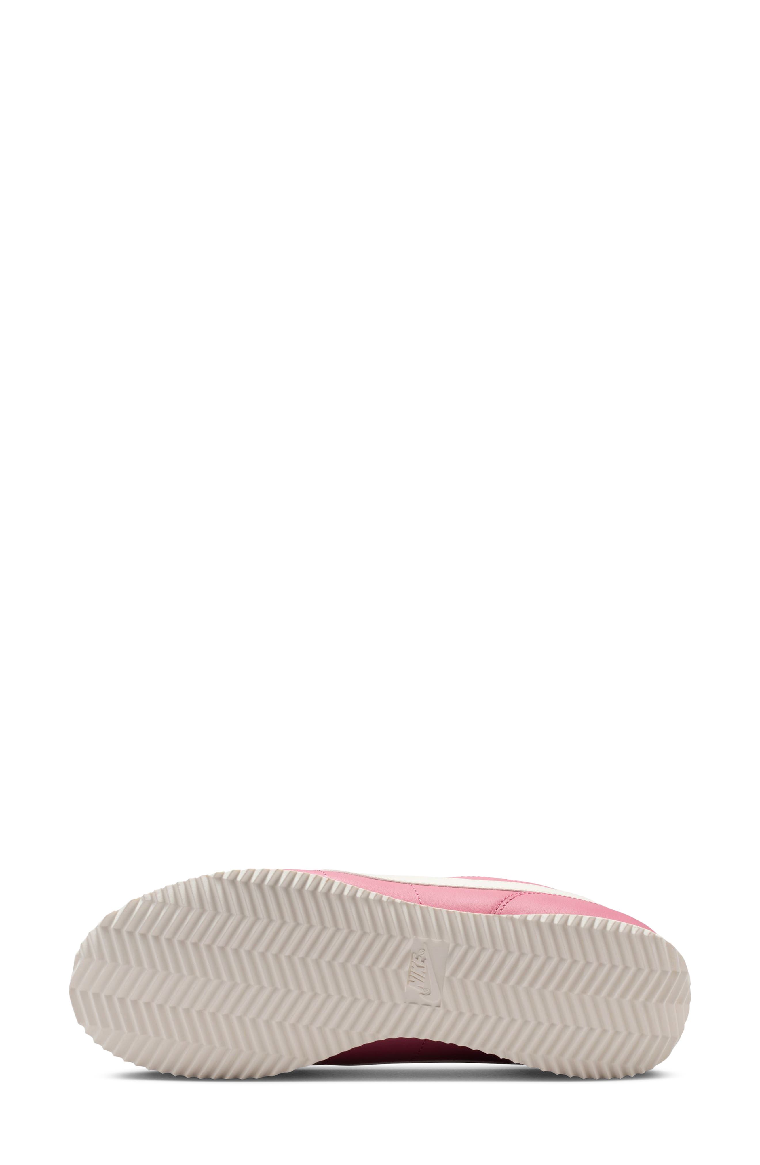 Nike Cortez Sneaker, Alternate, color, Peony/ Sail