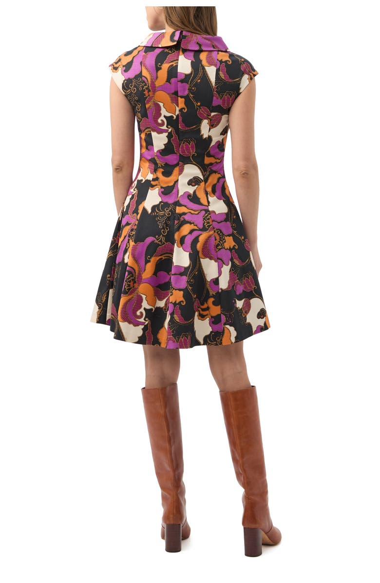 Trina Turk Sabar 2 A-Line Jacquard Dress, Alternate, color, Multi