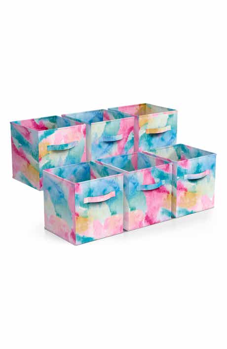SORBUS 6-Pack Collapsible Storage Cubes
