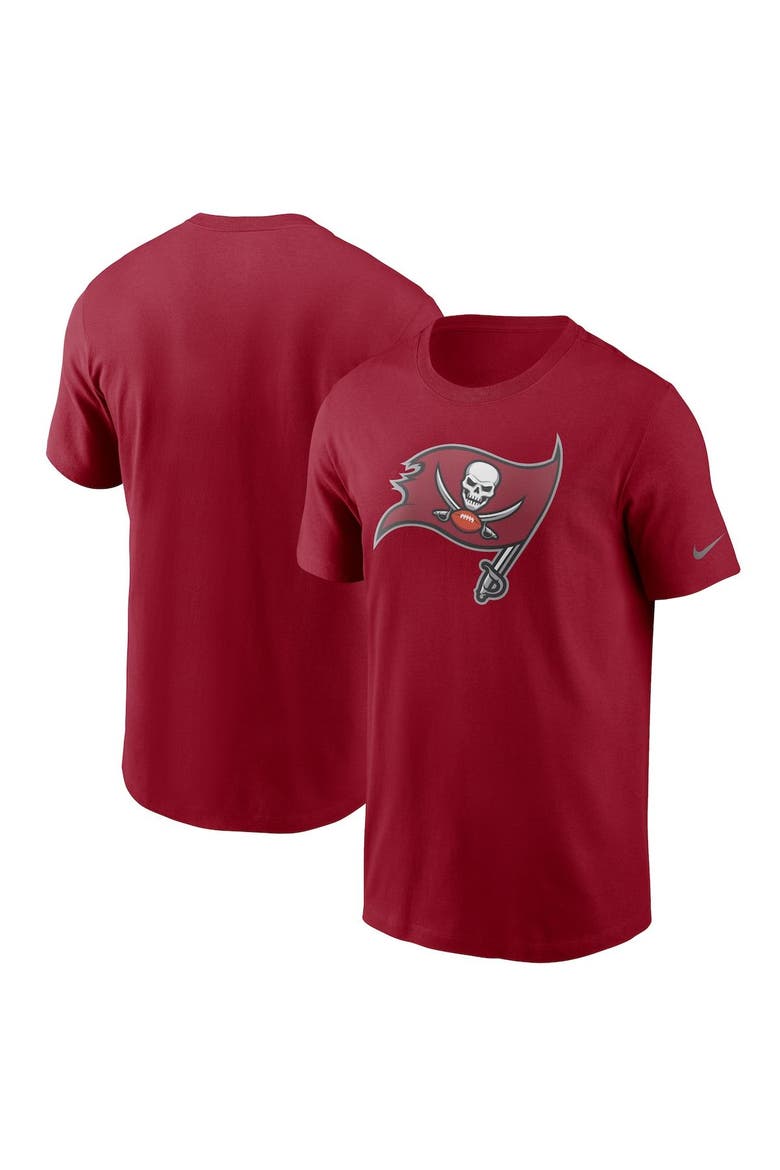 Men's Nike Red Tampa Bay Buccaneers Primary Logo T-Shirt, Main, color, RED