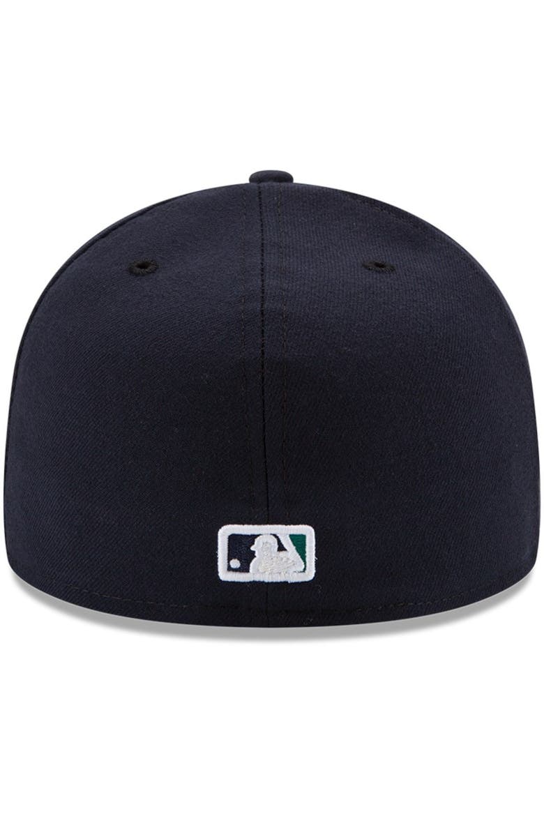 Men's New Era Navy Seattle Mariners Authentic Collection On Field 59FIFTY Fitted Hat, Alternate, color, NAVY