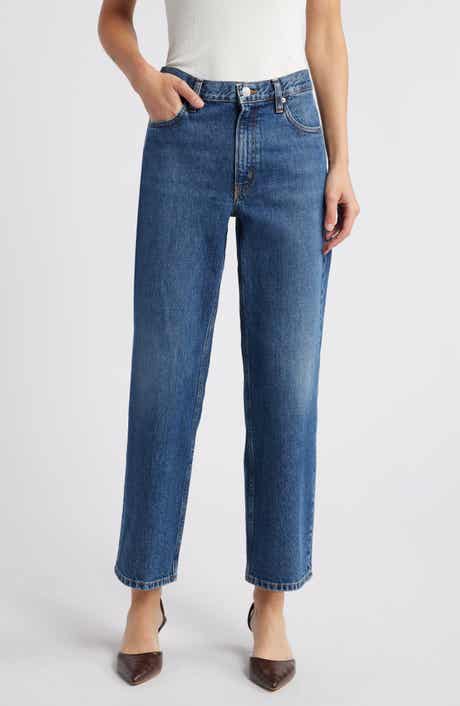 FRAME The Hang Ankle Straight Leg Jeans