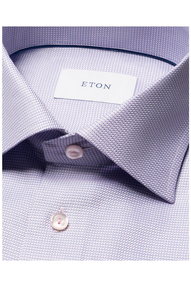 Slim Fit Semi Solid Dress Shirt, Alternate, color, MEDIUM PINK