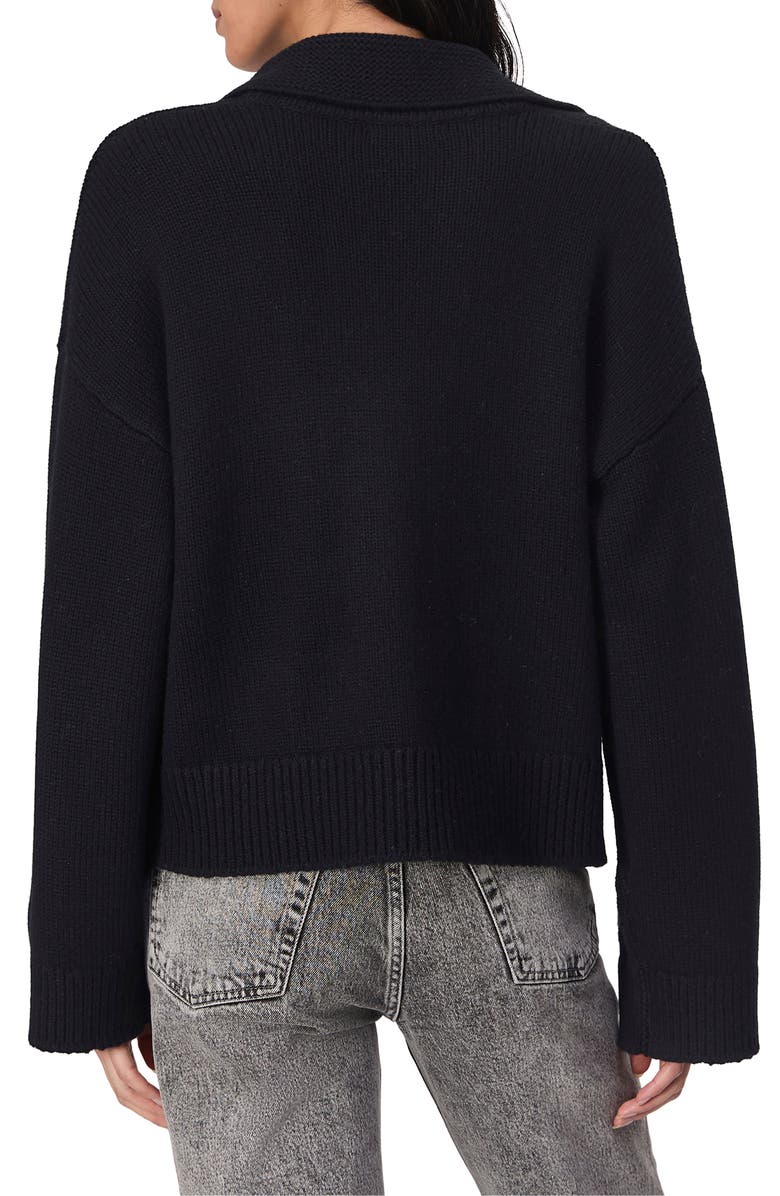rag & bone Danica Wool & Cashmere Polo Sweater, Alternate, color, 