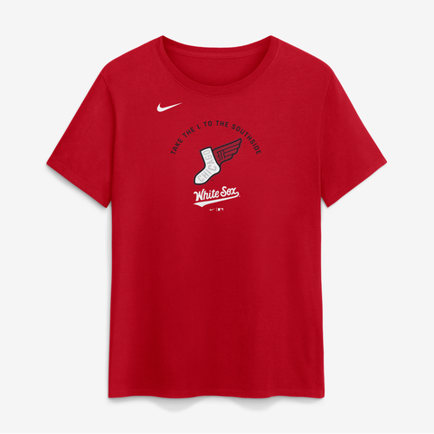Women's Nike Red Chicago White Sox City Connect Arch T-Shirt