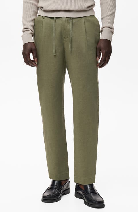 Slim Fit Drawstring Pants