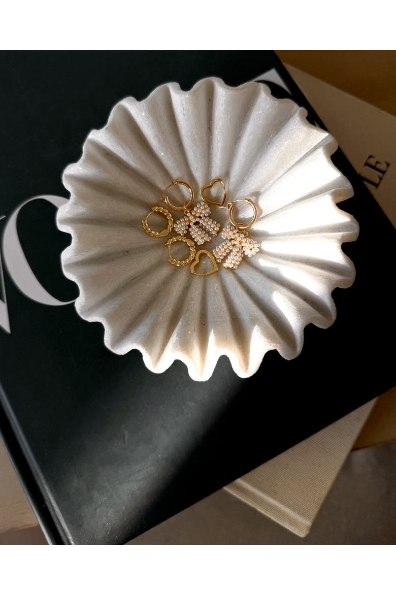 Lola Earrings, Alternate, color, Gold