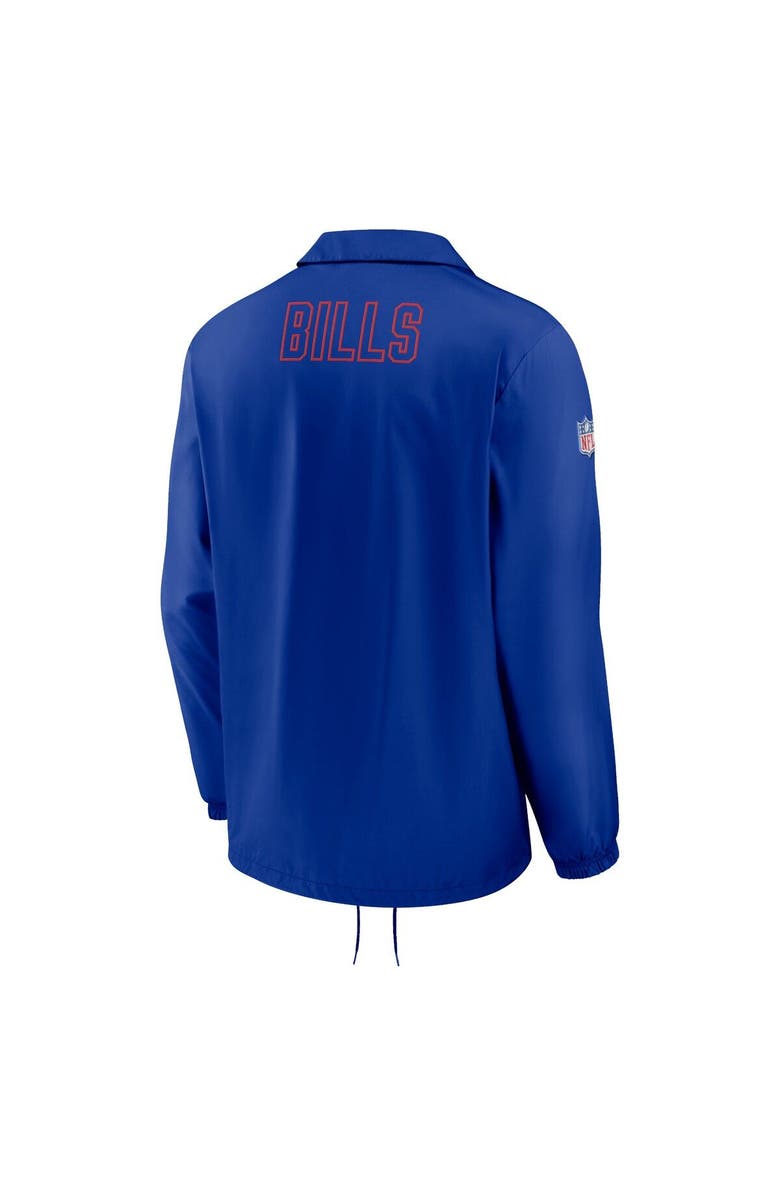 Nike Men's Nike Royal Buffalo Bills Sideline Coaches Performance Full-Snap Jacket, Alternate, color, Royal