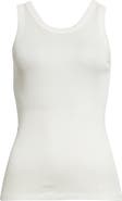 LOULOU DE SAISON Limba Mercerized Cotton Rib Tank