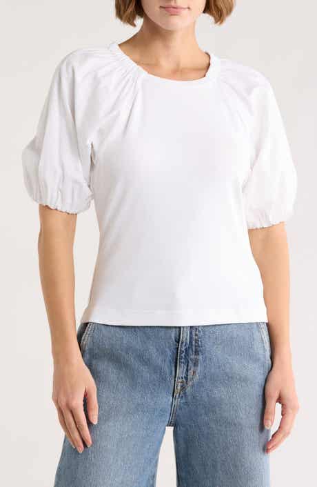 Joe's The Lila Mixed Media Top