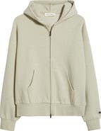 Fear of God Essentials Classic Fit Fleece Zip-Up Hoodie