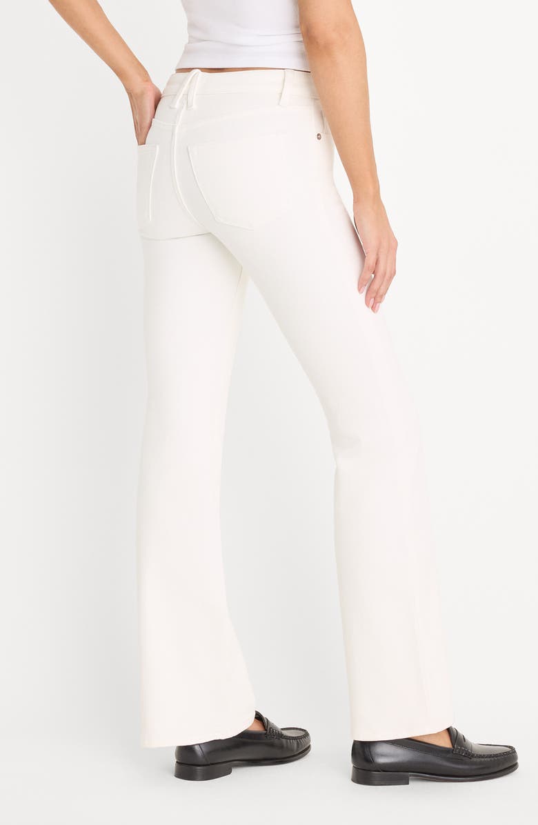 Good American Good Low Rise Bootcut Jeans, Alternate, color, White001