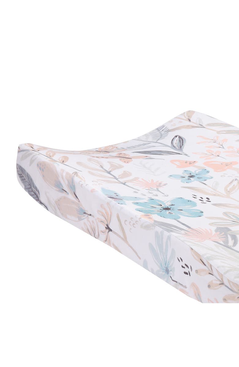 Lambs & Ivy Baby Blooms Watercolor Floral Changing Pad Cover, Alternate, color, Floral