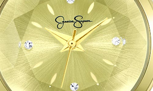 Jessica Simpson Watch Pendant Necklace In Gold
