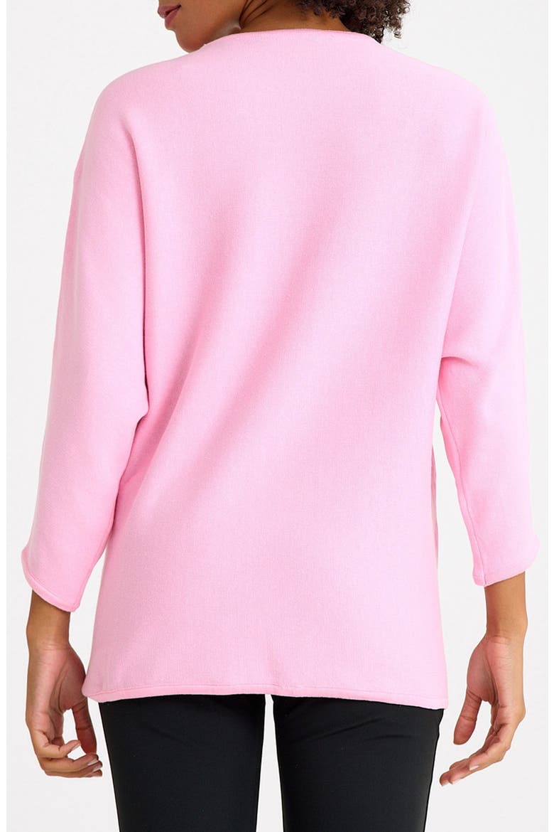 Let Loose Crossover Long Sleeve Maternity/Nursing Knit Top, Alternate, color, LIGHT PINK
