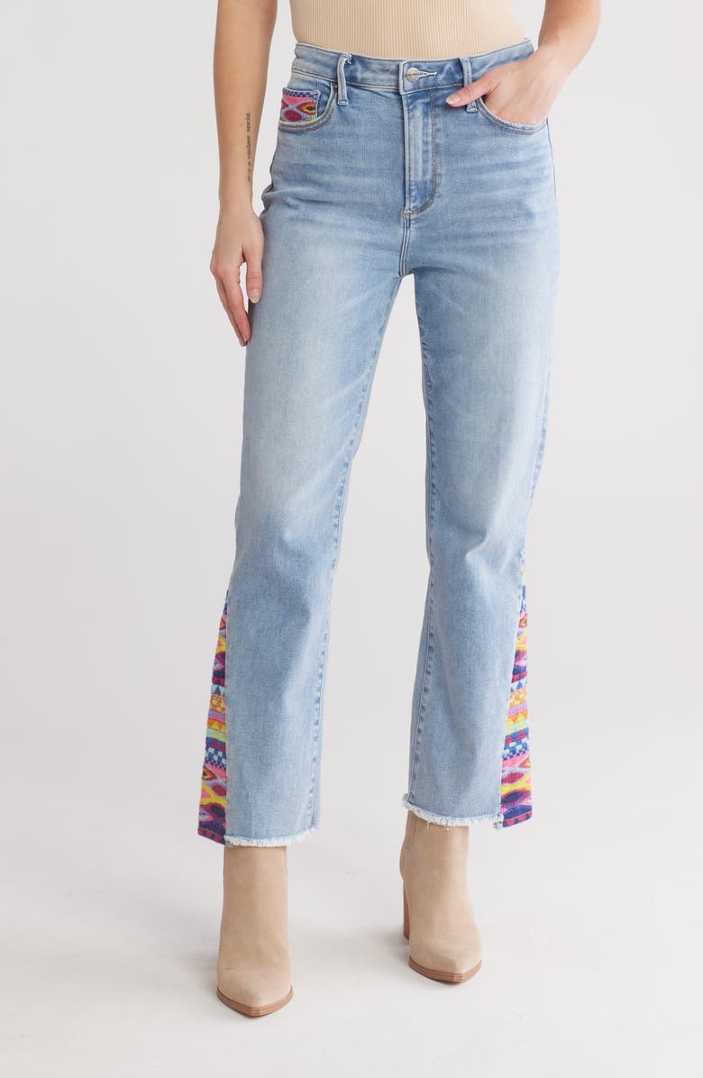 Driftwood Clara x Tulum High Waist Jeans, Main, color, 