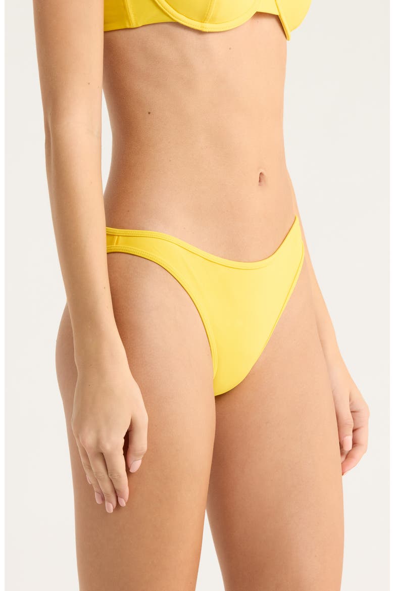 Isla Bikini Bottoms, Alternate, color, SUNGLOW
