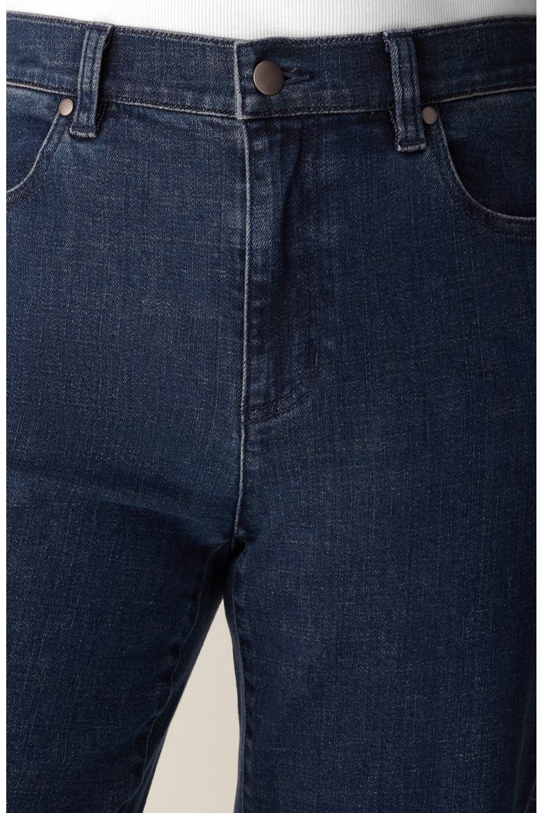 Straight Ankle Jeans, Alternate, color, MEDIUM INDIGO