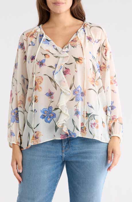 PHILOSOPHY CASHMERE Tie Neck Top