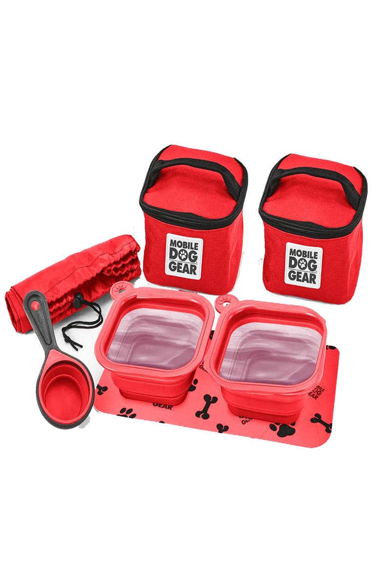 MOBILE DOG GEAR Dine Away(R) Bag - Med/Lg Dogs - Red, Alternate, color,