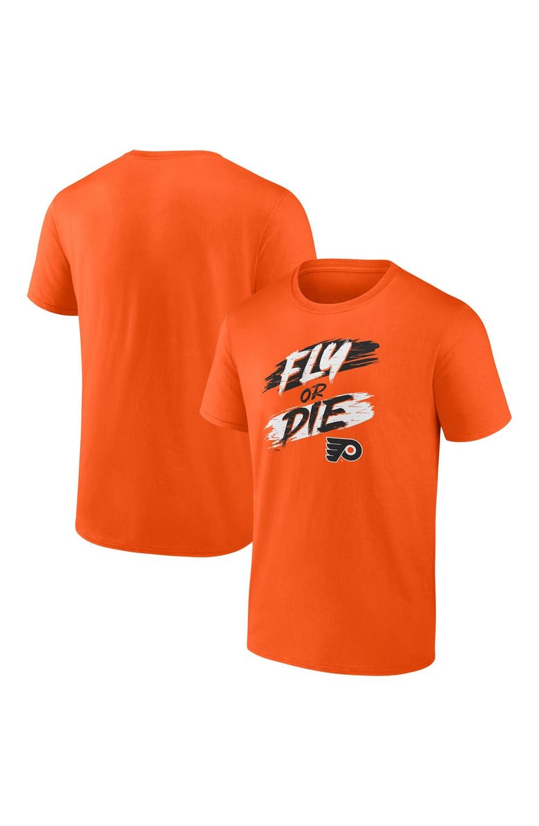 FANATICS Men's Fanatics  Orange Philadelphia Flyers Iconic T-Shirt, Main, color, Orange