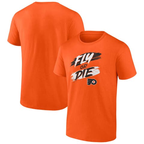 Men's Fanatics  Orange Philadelphia Flyers Iconic T-Shirt