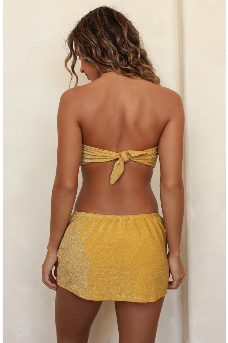 Groupie Skirt, Alternate, color, Gold Flake