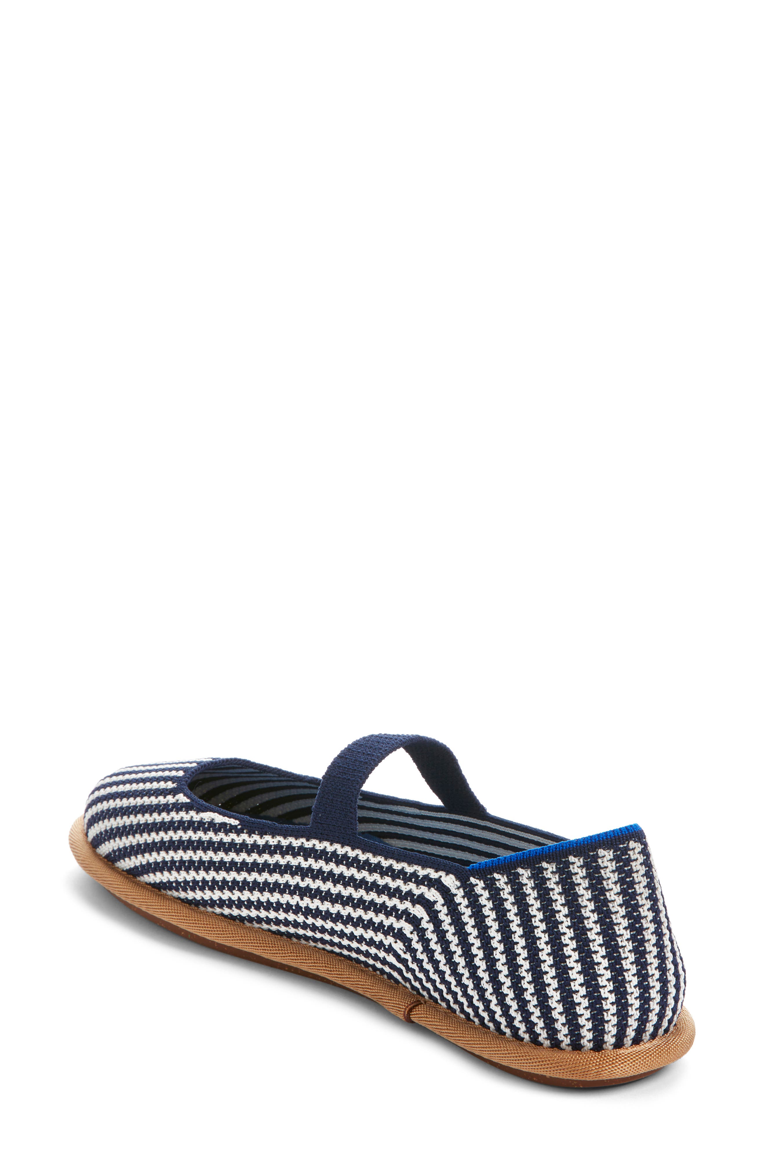 Cruiser Mary Jane Flat, Alternate, color, BLACKBERRY STRIPE