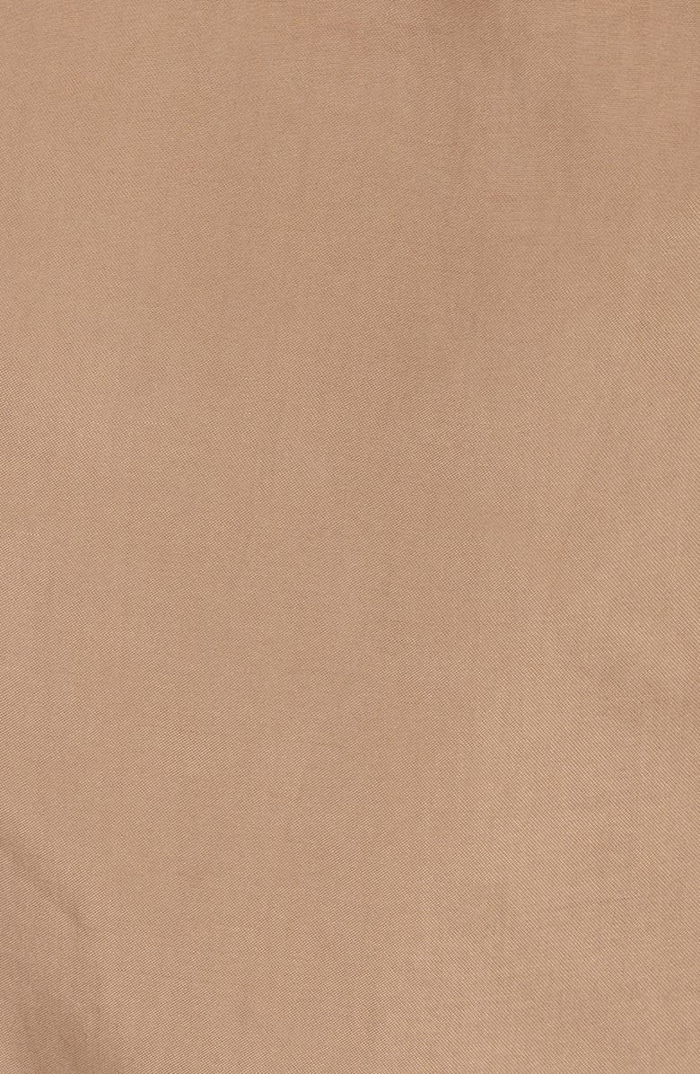 Alexander Wang Trench Combo Leather Miniskirt, Alternate, color, 