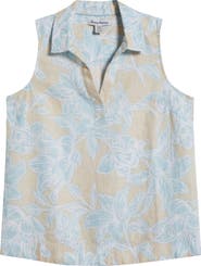 Tommy Bahama Paradiso Petals Sleeveless Linen Top