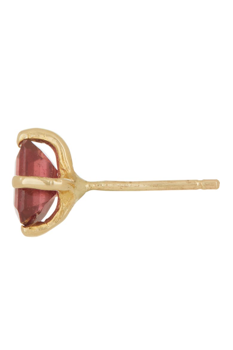 Guinevere Ruby Stud Earrings, Alternate, color, RUBY