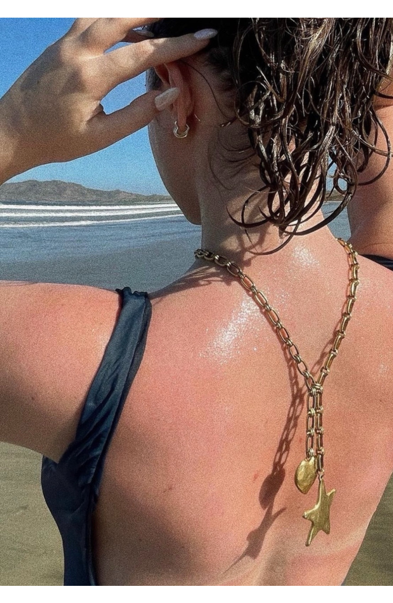 sccollection Notte Necklace, Alternate, color, Gold