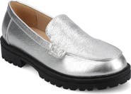 Journee Collection Ericka Lug Sole Platform Loafer - Wide Width