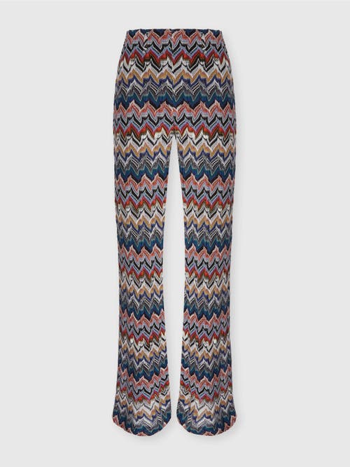 Missoni Palazzo Pants In Embroidered Lace In Multi