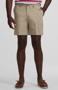 Lands' End Comfort Waist 6" No Iron Chino Shorts