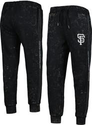 THE WILD COLLECTIVE Women's The Wild Collective Black San Francisco Giants Marble Jogger Pants