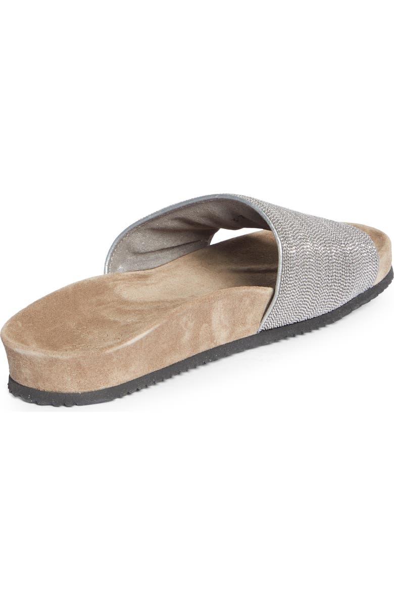 Brunello Cucinelli Monili Slide Sandal, Alternate, color,