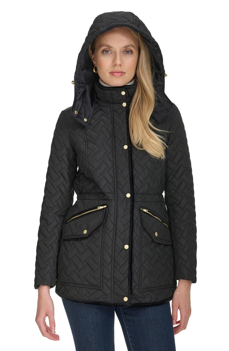 Cole Haan Signature Quilted Parka, Alternate, color, 